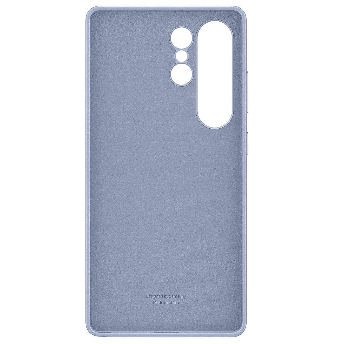 Samsung Galaxy S25 Ultra Leather Case, Premium Kindsuit Leather Soft Inner Lining, Sleek Design - Sky Blue