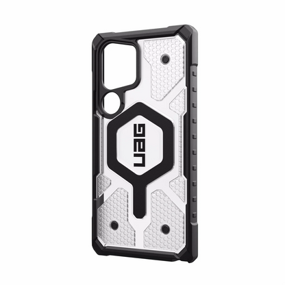 Samsung Galaxy S25 Ultra UAG Magsafe Case, Pathfinder Clear Rugged Featherlight Shockproof Protective Case with Magsafe - Ice