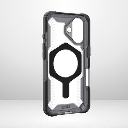 iPhone 16 UAG Plasma XTE Mag-Safe Compatible, Rugged Lightweight Shockproof Metal Ring with Kickstand