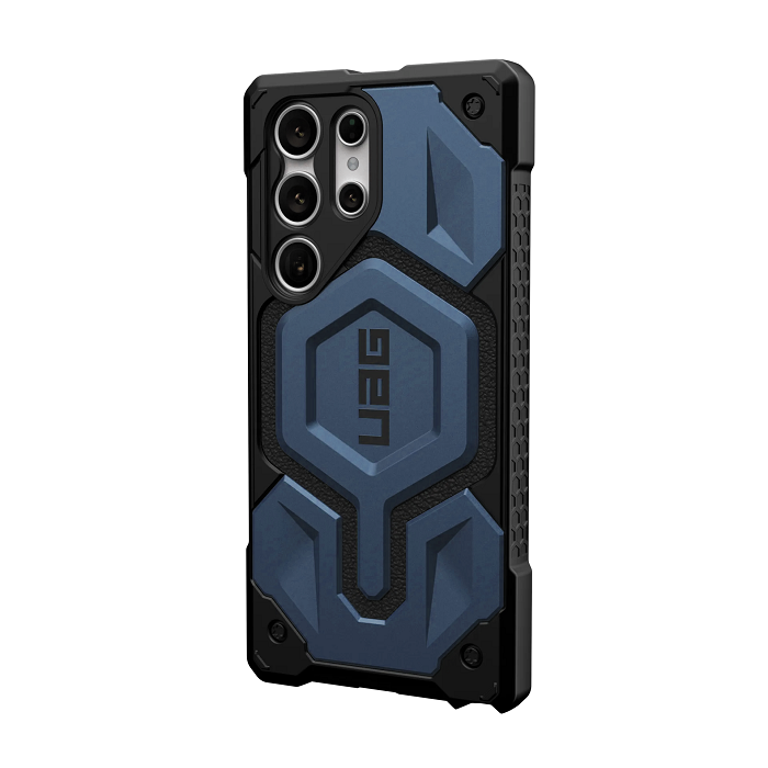 Samsung Galaxy S23 Ultra UAG Monarch Pro (Inner Leather) Case With Magsafe - Blue