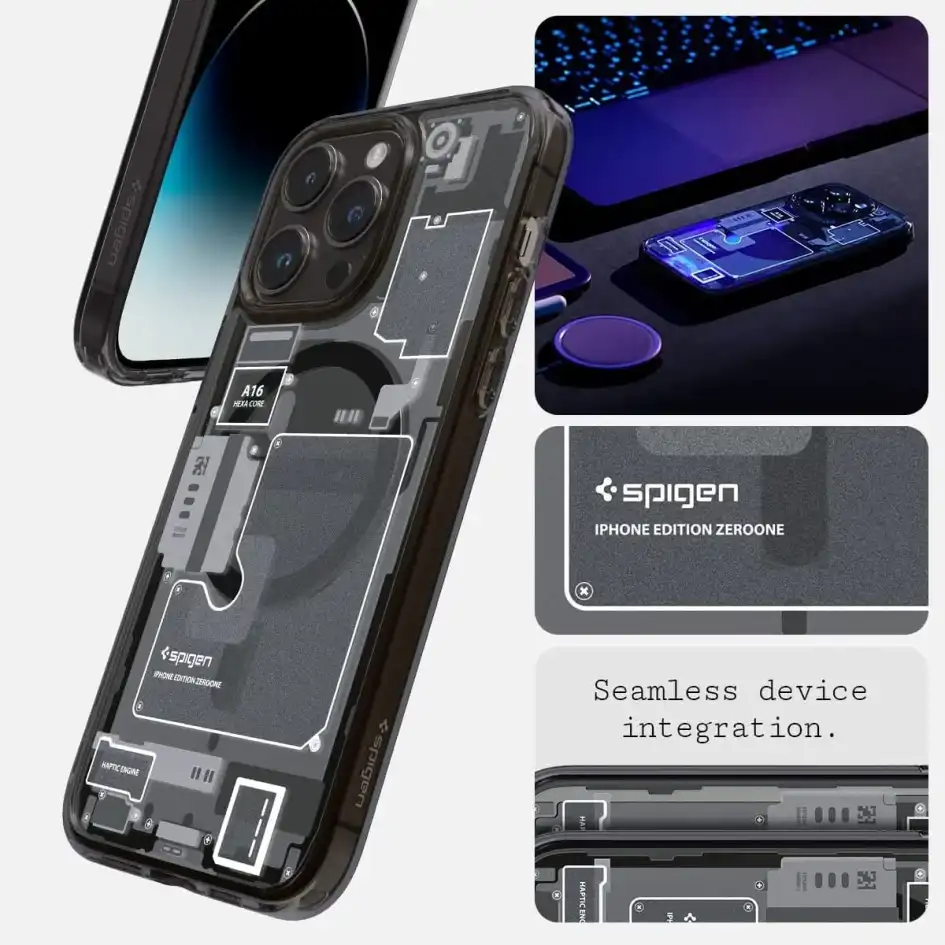 iPhone 14 Ultra Hybrid Zero One MagFit MagSafe Matte Shine Case