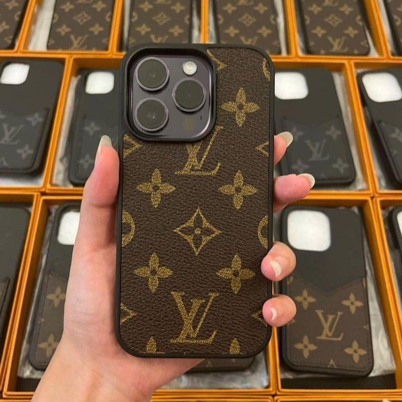 iPhone 15 Pro Max Luios Vuitton Leather Case