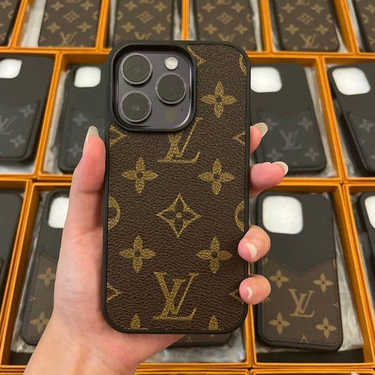 iPhone 15 Pro Max Luios Vuitton Leather Case