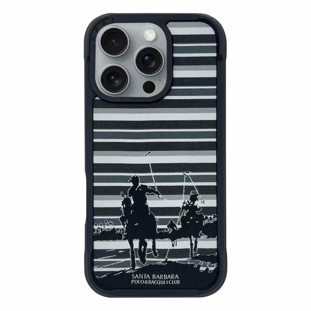 iPhone 16 Pro Max Santa Barbara Case Polo Racquet Club ELIJAH Series Leather Case