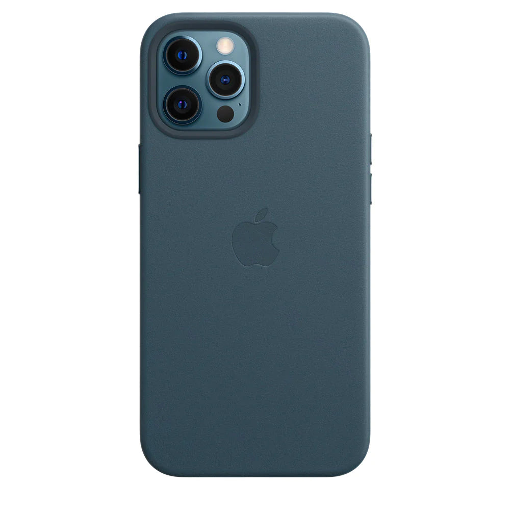 iPhone 15 Pro Leather Case - Batalic Blue