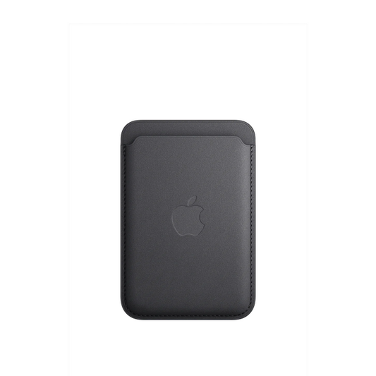 iPhone 14 Pro FineWoven Wallet with IC Working- Black