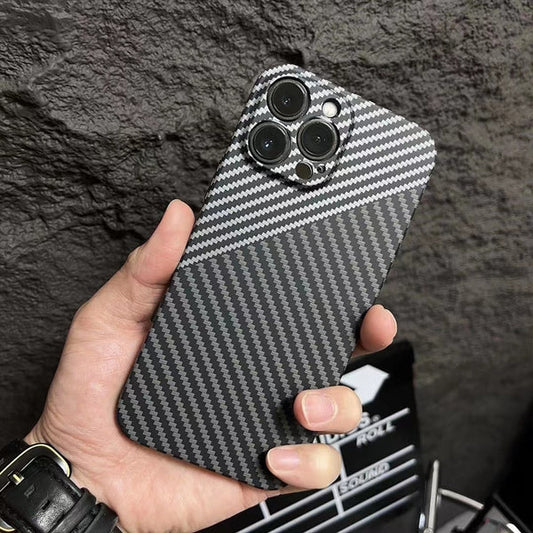 iPhone 13 Pro Carbon Fiber  Real Aramid Kevilar Case