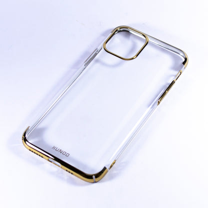 iPhone 15 Pro Max XUNDD Jazz 2 Series Luxurious Electroplated Shockproof Clear Case-Gold