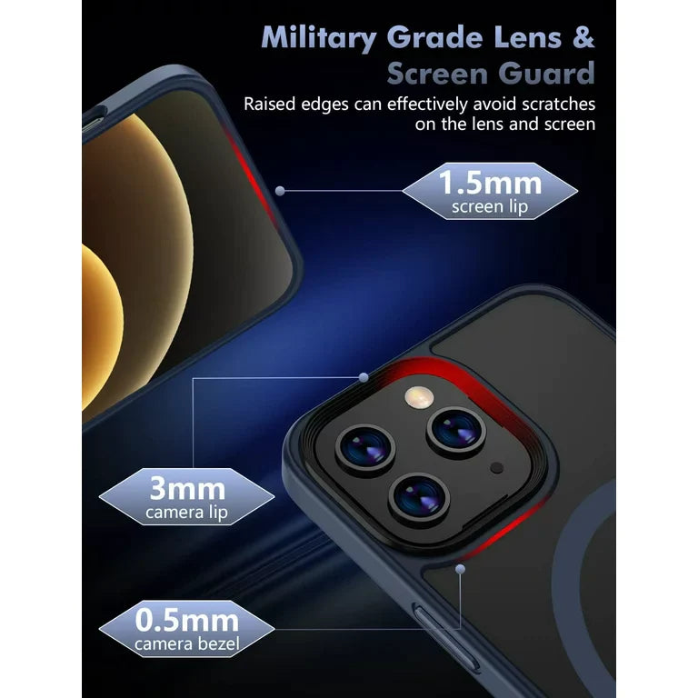 iPhone 14 Pro Ultra Magsafe Drop Proof Sleek Matte Case
