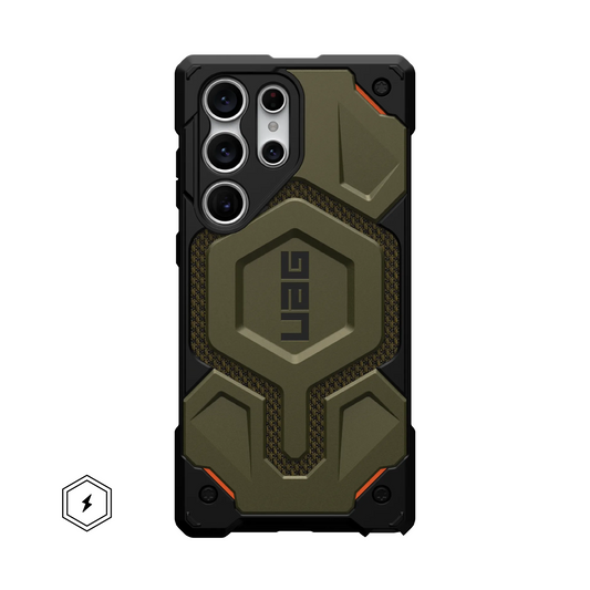 Samsung Galaxy S23 Ultra UAG Monarch Pro Kevlar Rugged Heavy Duty Protective Case With Magsafe- Black (Copy)
