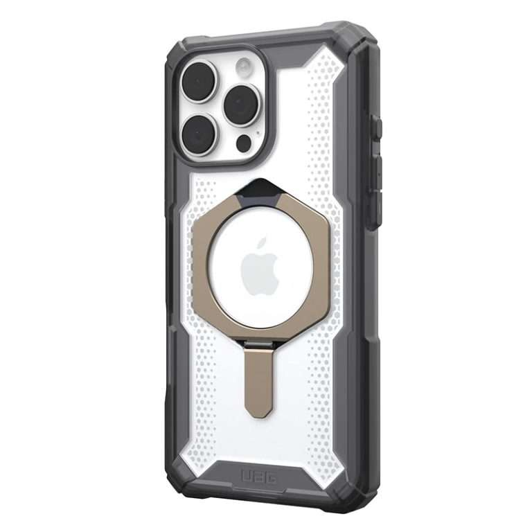 iPhone 16 Pro Max UAG Plasma XTE Mag-Safe Compatible, Rugged Lightweight Shockproof Metal Ring with Kickstand