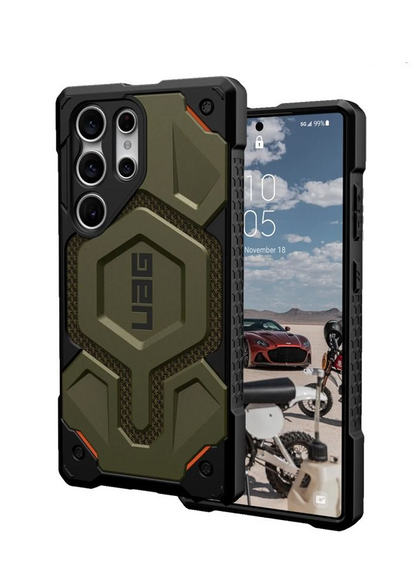 Samsung Galaxy S23 Ultra UAG Monarch Pro Kevlar Rugged Heavy Duty Protective Case With Magsafe- Black (Copy)