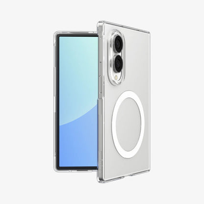 Samsung Z Fold8 Transparent Case, Crystal Clear Anti-Yellowing Back Cover with Magsafe