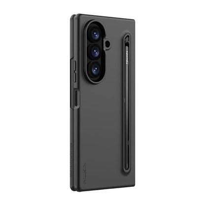 Samsung Z Fold8 Ultra Nillkin Case, Flex Pure Fold Liquid Silicone Cover with Spen - Black