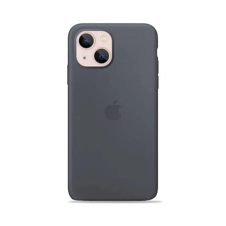 iPhone 11 Silicon Case Liquid Silicon Inner Fabric with Logo