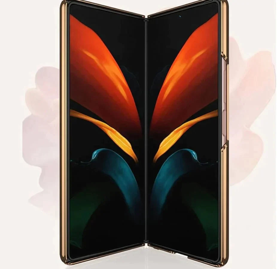 Samsung Galaxy Z Fold 5 Lion Pattern Glass Case