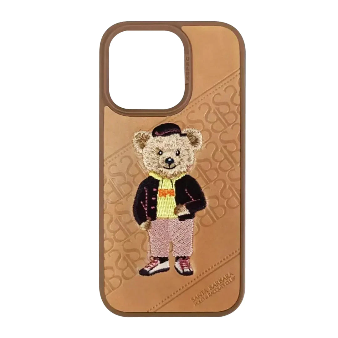 iPhone 13 Santa Barbara Polo Club Crete Series Genuine Leather Case
