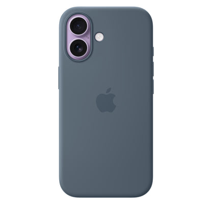 iPhone 17 Silicon Case with Magsafe & Camera Control Button - Anchor Blue