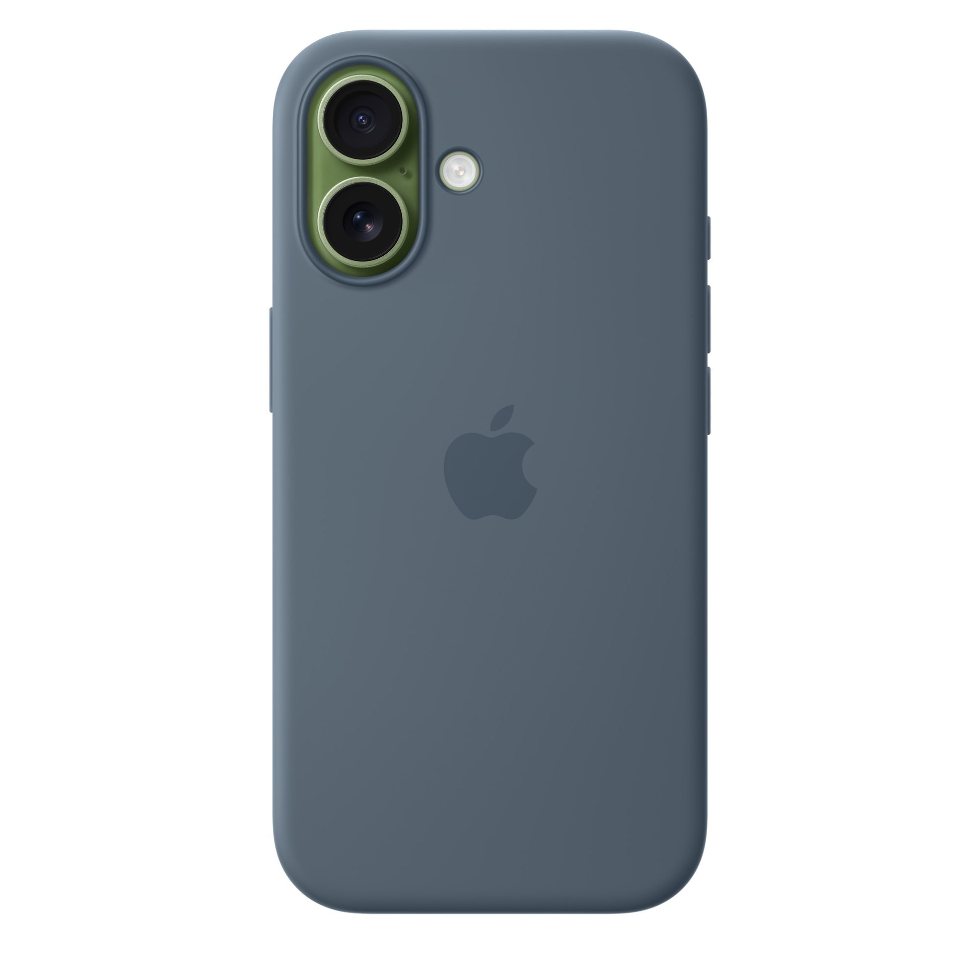 iPhone 17 Silicon Case with Magsafe & Camera Control Button - Anchor Blue