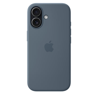 iPhone 17 Silicon Case with Magsafe & Camera Control Button - Anchor Blue