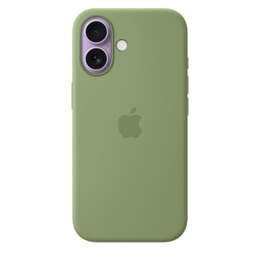 iPhone 17 Silicon Case with Magsafe & Camera Control Button - Light Moss