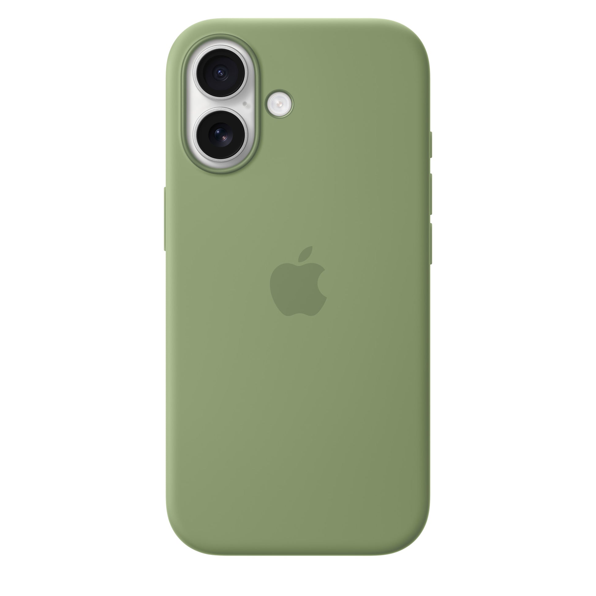 iPhone 17 Silicon Case with Magsafe & Camera Control Button - Light Moss