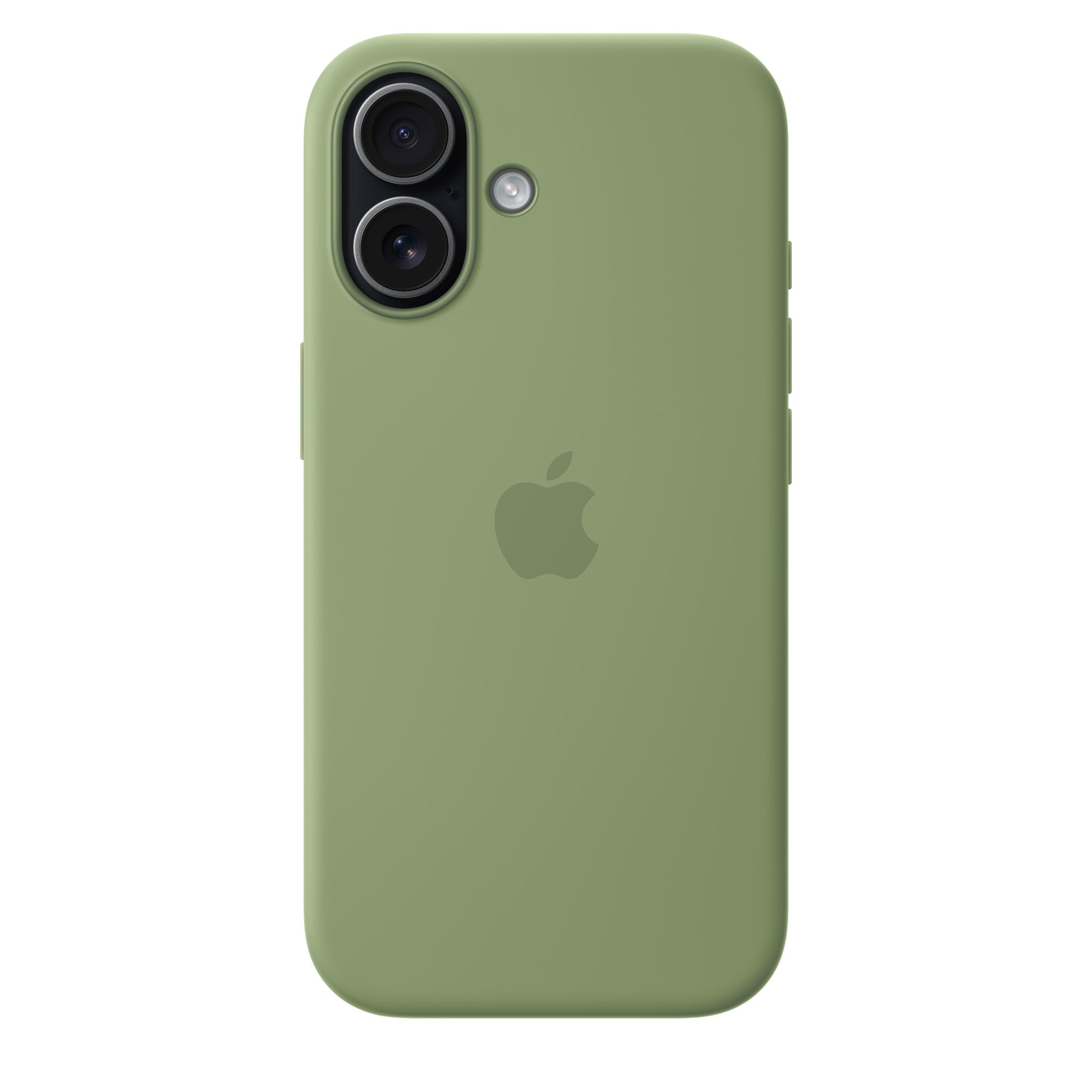 iPhone 17 Silicon Case with Magsafe & Camera Control Button - Light Moss