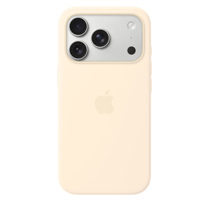 iPhone 18 Pro Max Silicon Case with Magsafe & Without Camera Control - Vanilla