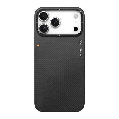 iPhone 18 Pro Max Youngkit Carbon Case, 1500D Aramid Fiber Kevlar Carbon Fibre Extreme Wing Series - Black