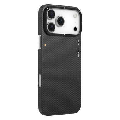 iPhone 18 Pro Max Youngkit Carbon Case, 1500D Aramid Fiber Kevlar Carbon Fibre Extreme Wing Series - Black