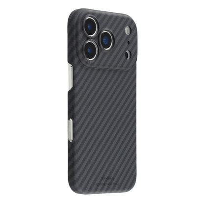 iPhone 18 Pro Max 0.6mm Ultra Slim X-LEVEL Carbon Fiber Magnetic Cover with Magsafe - Black