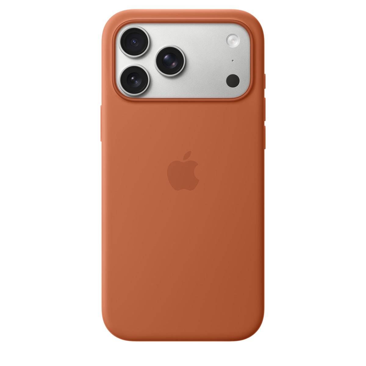 iPhone 18 Pro Max Silicon Case with Magsafe & With Camera Control - Terra Cotta
