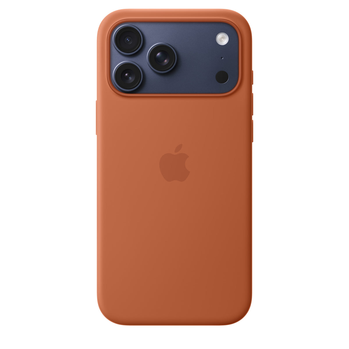 iPhone 18 Pro Max Silicon Case with Magsafe & With Camera Control - Terra Cotta
