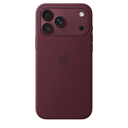 iPhone 18 Pro Max Silicon Case with Magsafe & With Camera Control - Wine