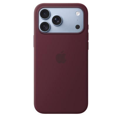 iPhone 18 Pro Max Silicon Case with Magsafe & With Camera Control - Wine