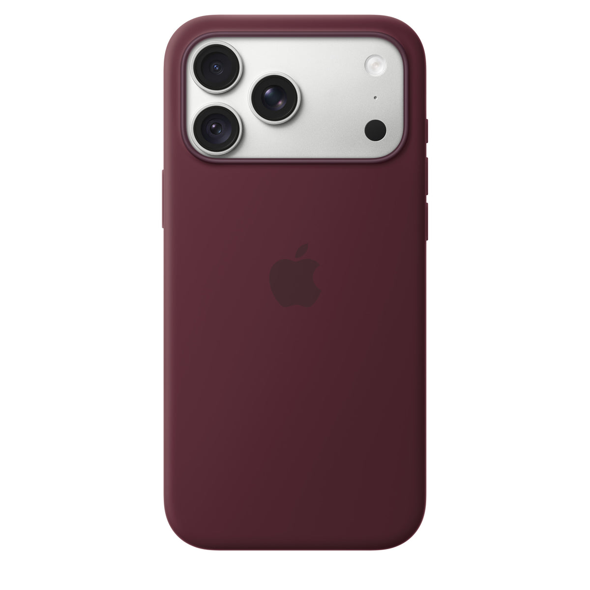 iPhone 18 Pro Max Silicon Case with Magsafe & With Camera Control - Wine