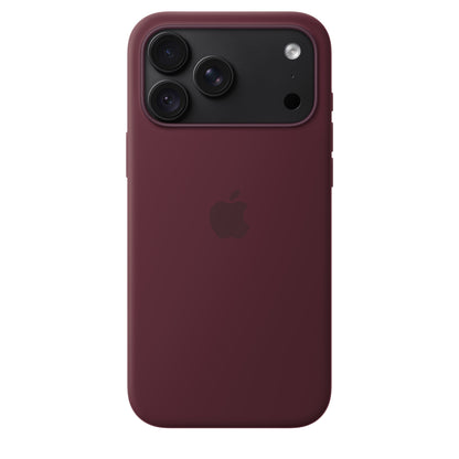 iPhone 18 Pro Max Silicon Case with Magsafe & With Camera Control - Wine