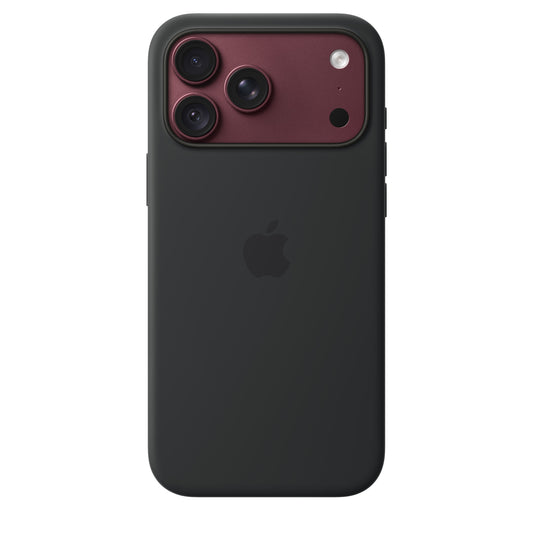 iPhone 18 Pro Silicon Case with Magsafe & With Camera Control Button - Black