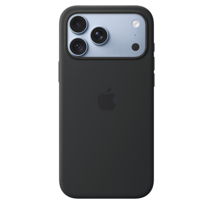 iPhone 18 Pro Max Silicon Case with Magsafe & With Camera Control - Black