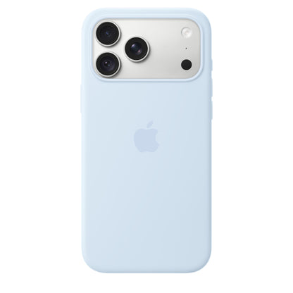 iPhone 18 Pro Silicon Case with Magsafe & without Camera Control - Sky Blue