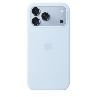 iPhone 18 Pro Silicon Case with Magsafe & without Camera Control - Sky Blue