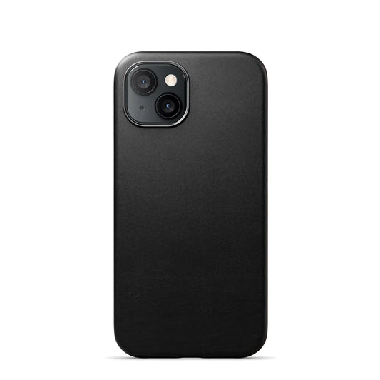 iPhone 14 Genuine Leather Case-Black