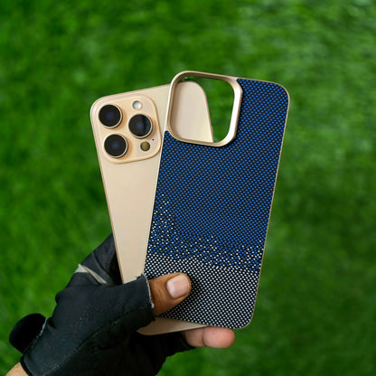 iPhone 16 Pro MagSafe Carbon Texture Back Panel - Blue