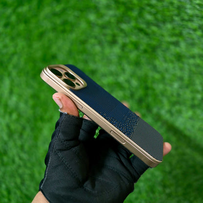 iPhone 16 Pro MagSafe Carbon Texture Back Panel - Blue