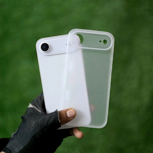iPhone 17 Air Ultra-Thin KZDOO Air Skin Matte Frosted Back Cover - Black