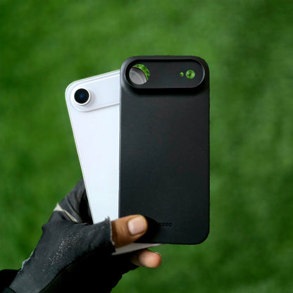 iPhone 17 Air Ultra-Thin KZDOO Air Skin Matte Frosted Back Cover - Black