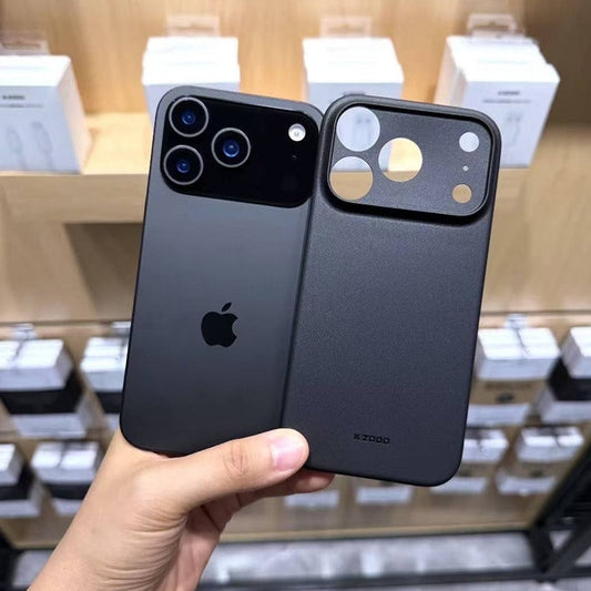 iPhone 17 Pro Ultra Thin KZDOO Air Skin Matte Frosted Back Cover - Black