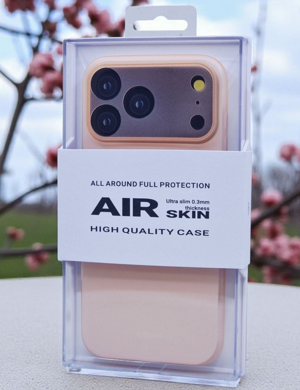 iPhone 17 Pro Ultra Thin KZDOO Air Skin Matte Frosted Back Cover - Orange