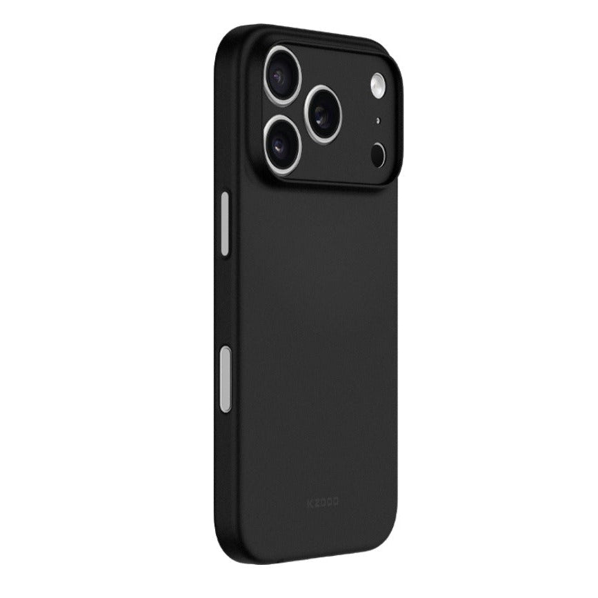 iPhone 17 Pro Ultra Thin KZDOO Air Skin Matte Frosted Back Cover - Black