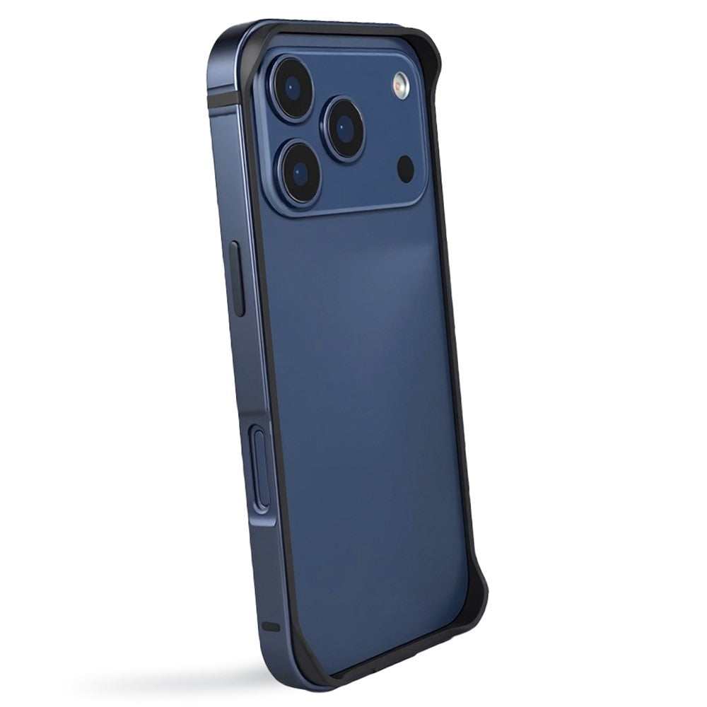 iPhone 17 Pro Max Frame Bumper Cover Inner Soft (No Back) - Blue